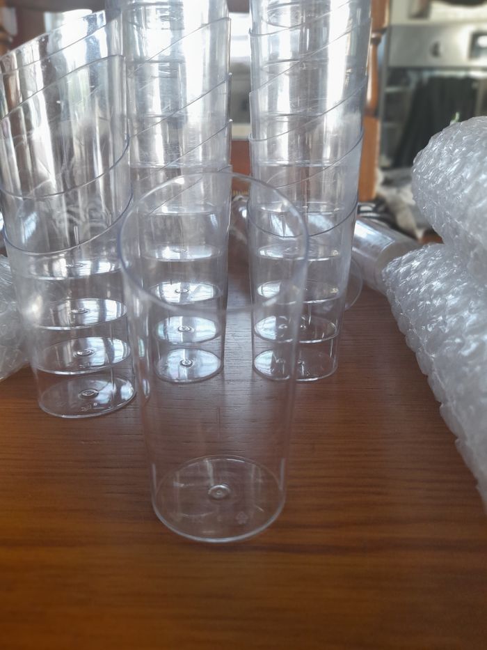 lot de 140 verrines transparentes - photo numéro 4