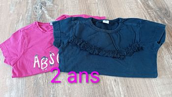 Lot de tee-shirts fille
