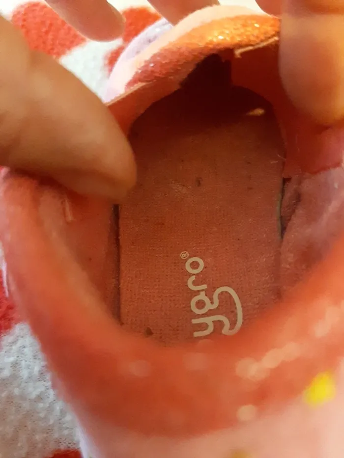 Chaussons pantoufles babygro pointure 25 fille - photo numéro 10