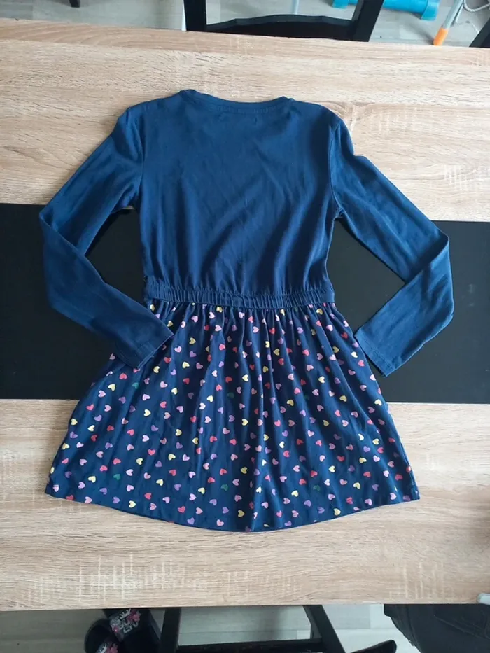 Robe 👗 bleue marine 10 ans - photo numéro 5