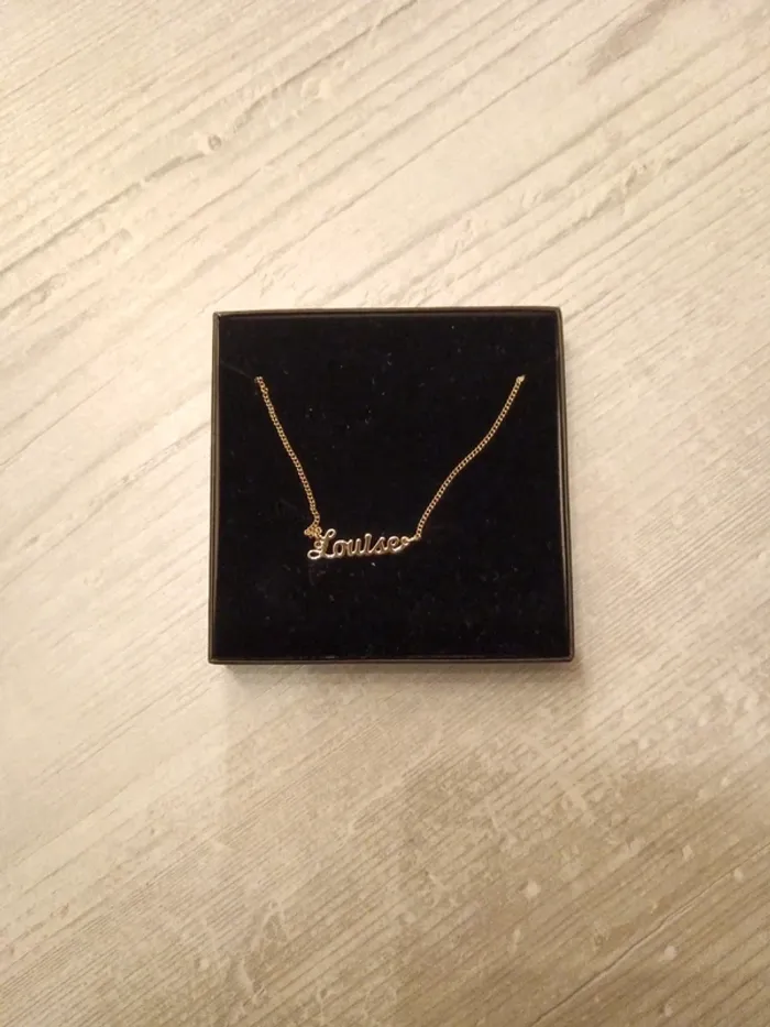 Collier prénom Louise - photo numéro 2