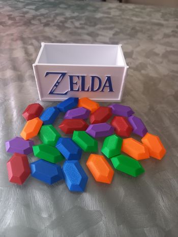 Coffres avec 25 rubis 