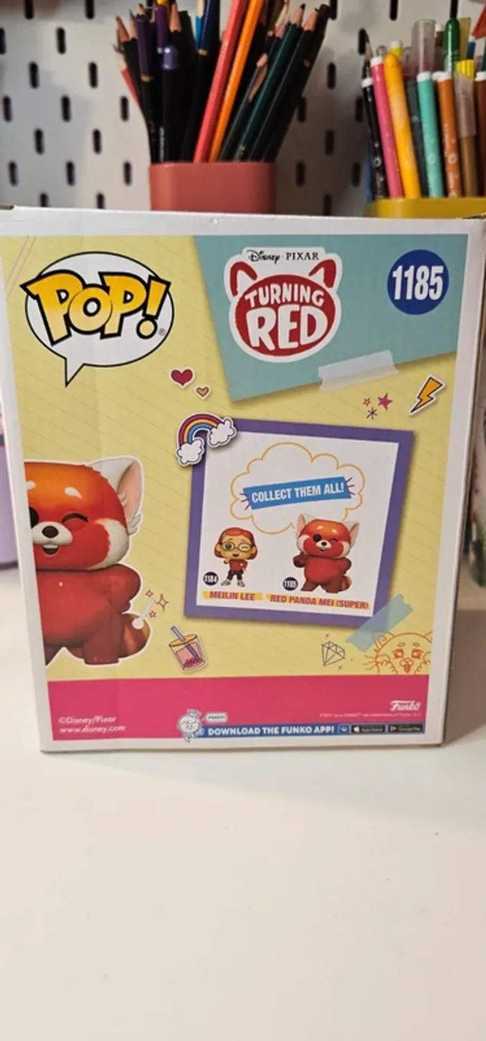Grand POP red panda Mei alerte rouge numéro 1185 - photo numéro 3