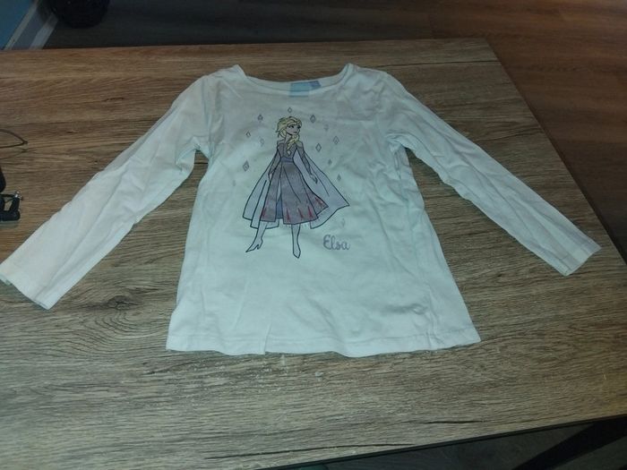 Tee shirt la reine des neiges