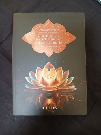 Livre Messages de la confédération des guides à l'humanité Caroline Schneider