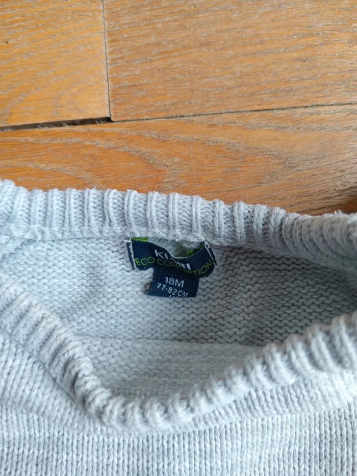 Pull mixte 18 mois Kiabi - photo numéro 4