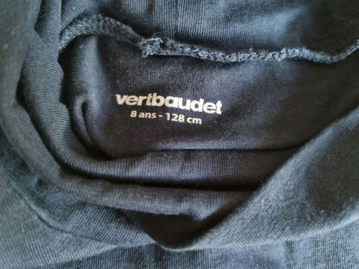 Lot de 3 tee-shirts col roulé 8 ans Vertbaudet - photo numéro 8