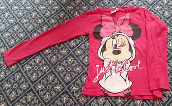 Tee-shirt ML Minnie Disney