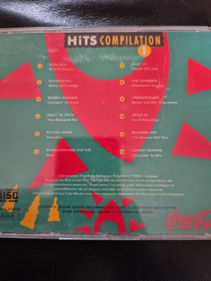 CD hits compilations - photo numéro 3