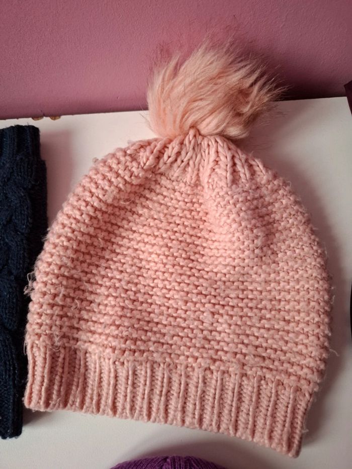 Lot accessoires bonnets/cache-oreilles 5/7ans - photo numéro 5