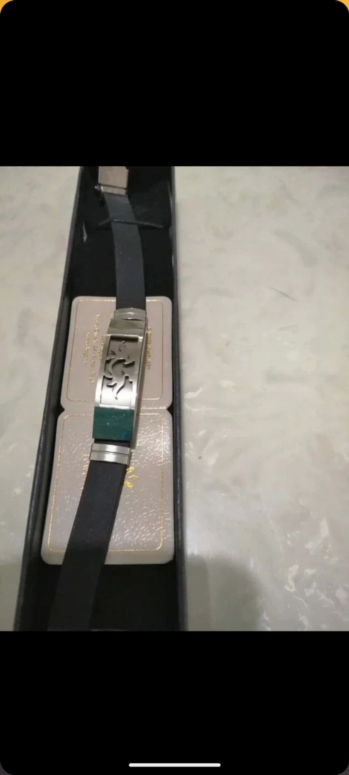 Beau bracelet Gioyes en simili cuir. - photo numéro 2