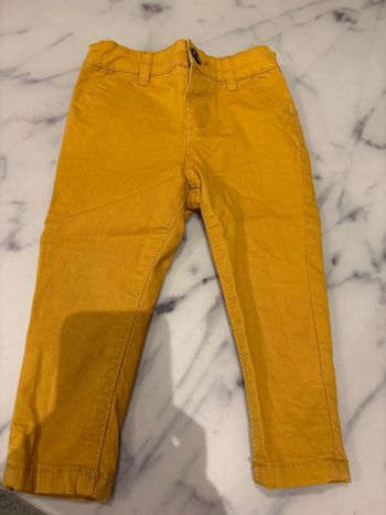 Pantalon moutarde garçon