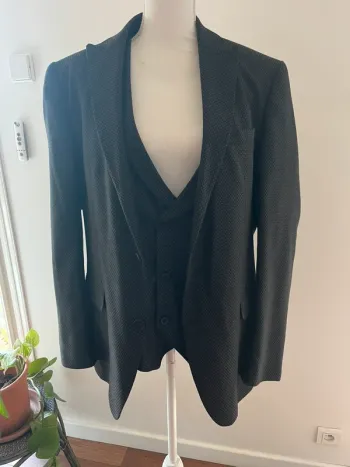 Superbe costume homme chic 3 pièces mariage cérémonie fête 54/46