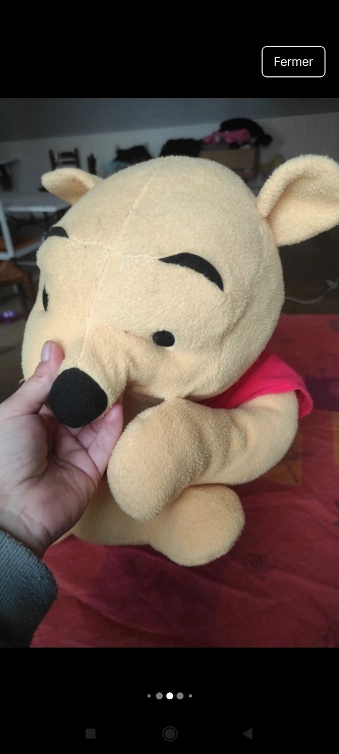 Grande peluche Winnie l'ourson lb - photo numéro 6