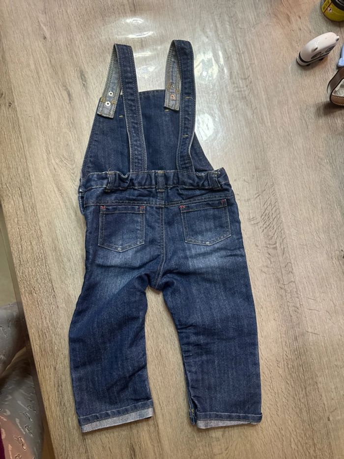 Salopette en jeans obaibi 18 mois - photo numéro 3