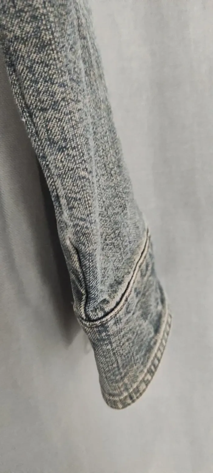 Superbe veste en jean Naf Naf - photo numéro 4