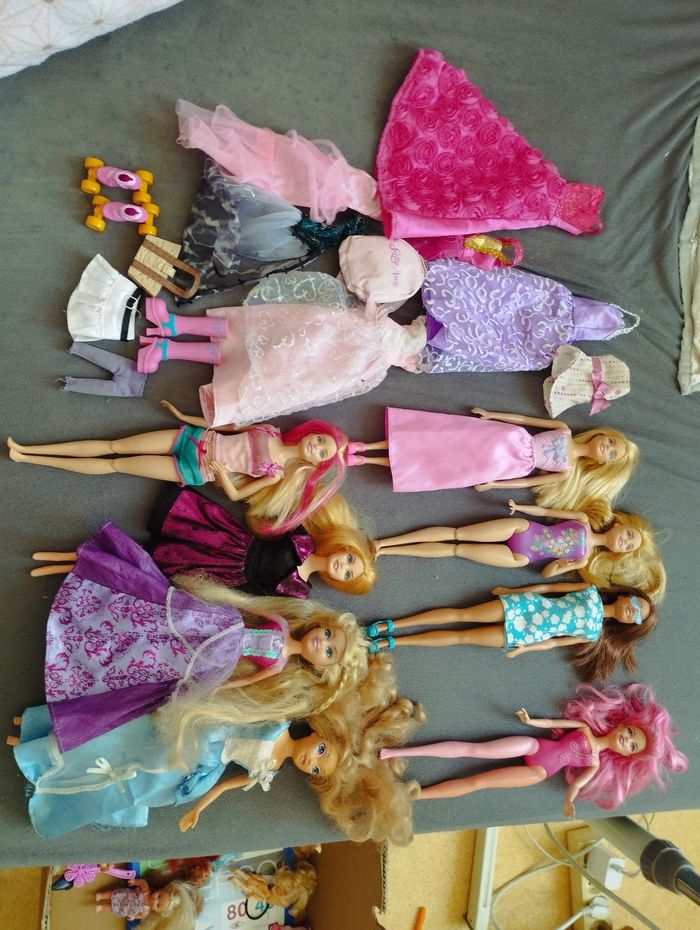 Lot barbie