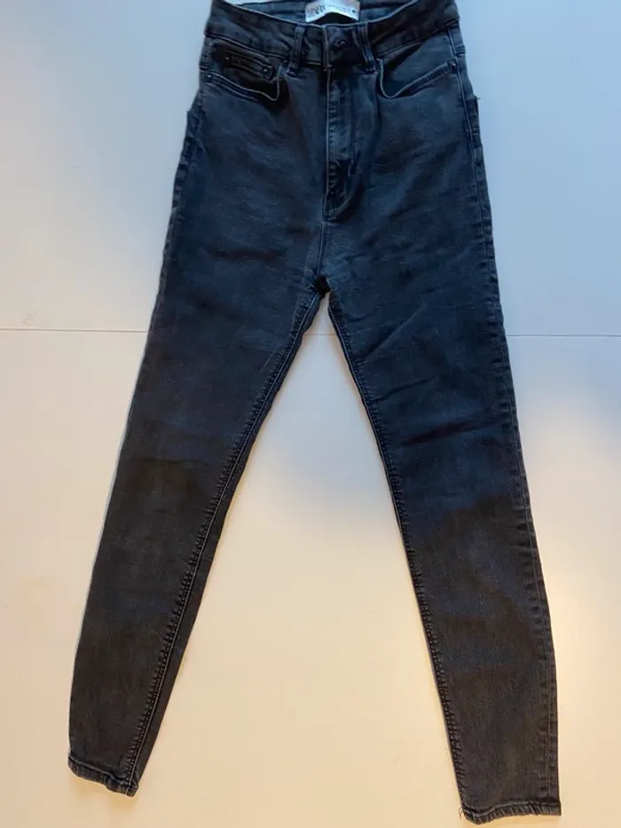 Jean s taille haute T34 - photo numéro 6