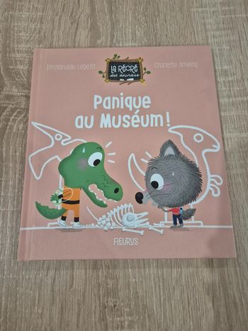 Livre Panique au muséum La récré des animaux