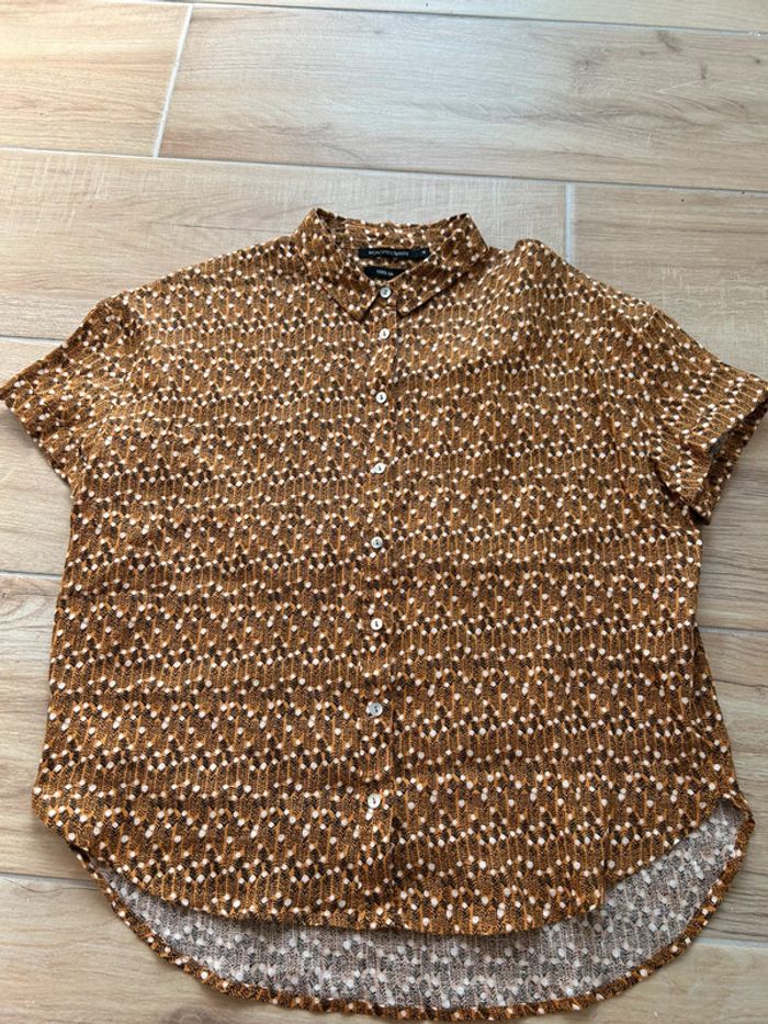 Chemise manches courtes Monoprix 100% Lin - photo numéro 2