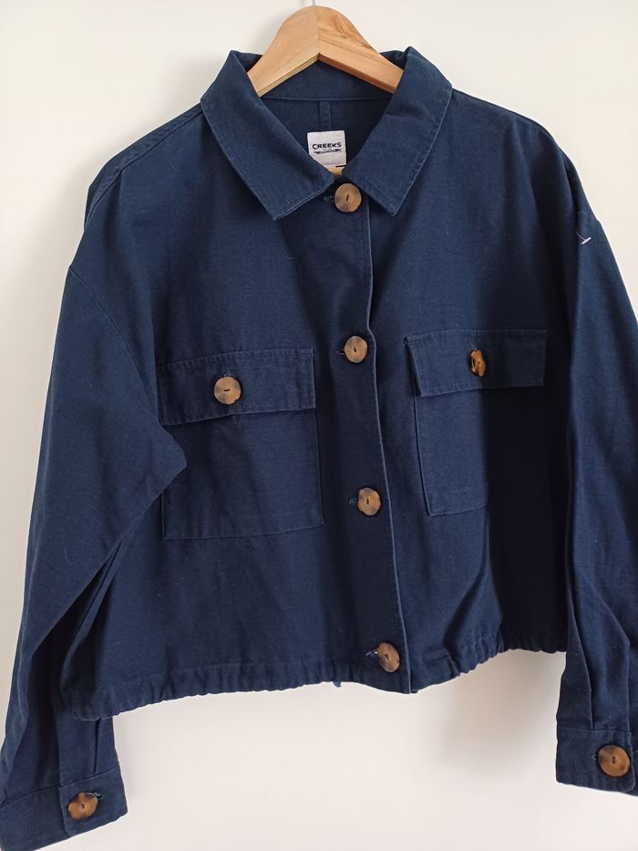 Veste bleue Creeks Taille S 36