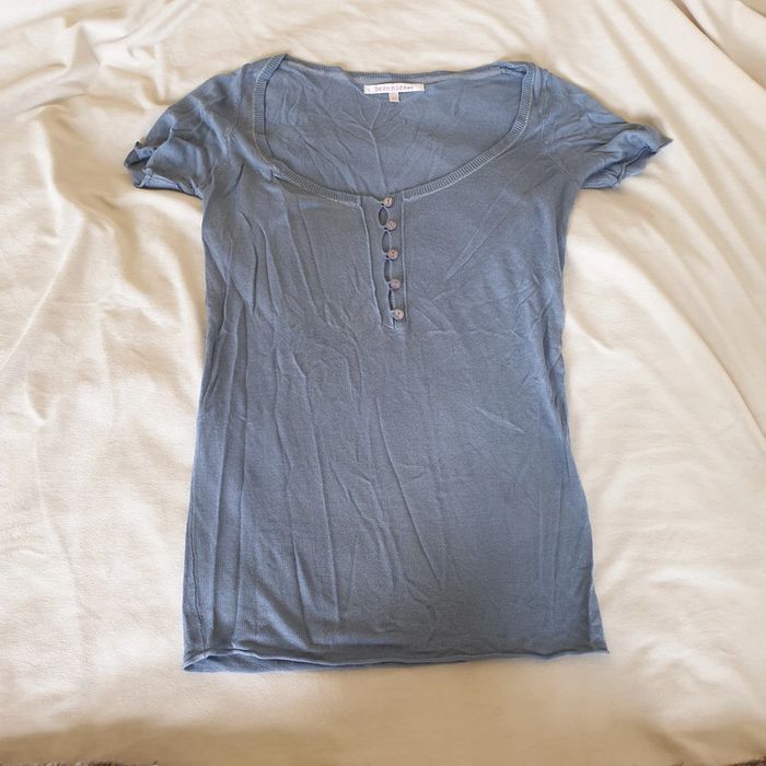 haut été bleu, taille XS, marque Berenice, en très bon état - photo numéro 2