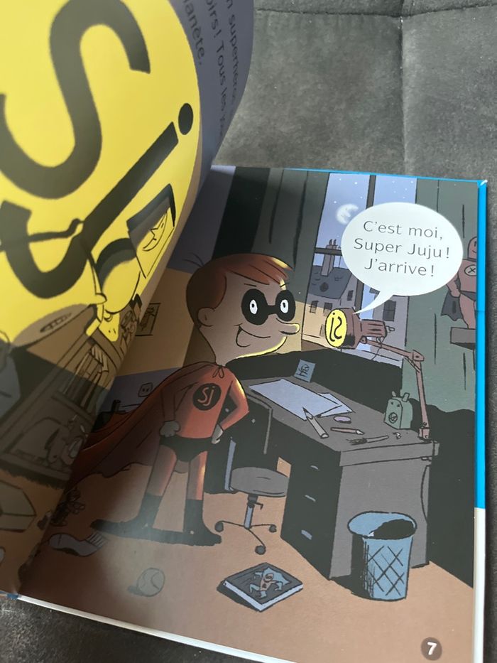 Livre premières lectures Nathan ici super juju - photo numéro 2