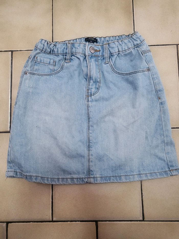 Jupe jeans fille 8 ans