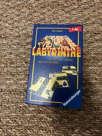Jeu de cartes Labyrinthe