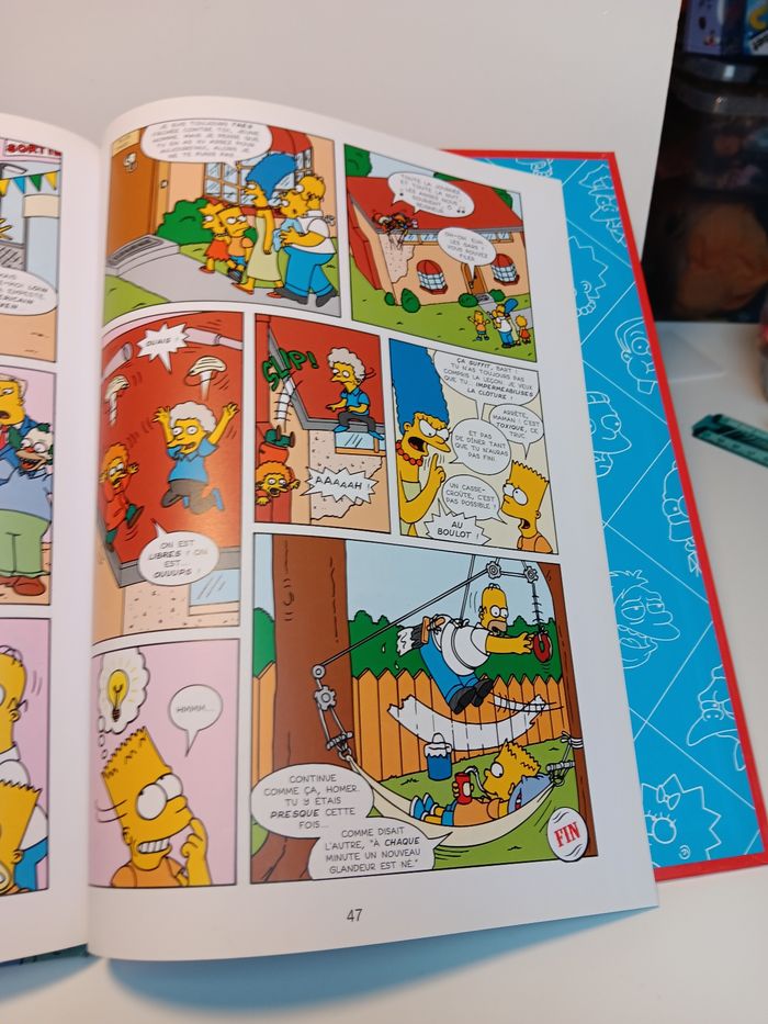 Livre Bande dessinée les Simpson Cirque en folie - photo numéro 8