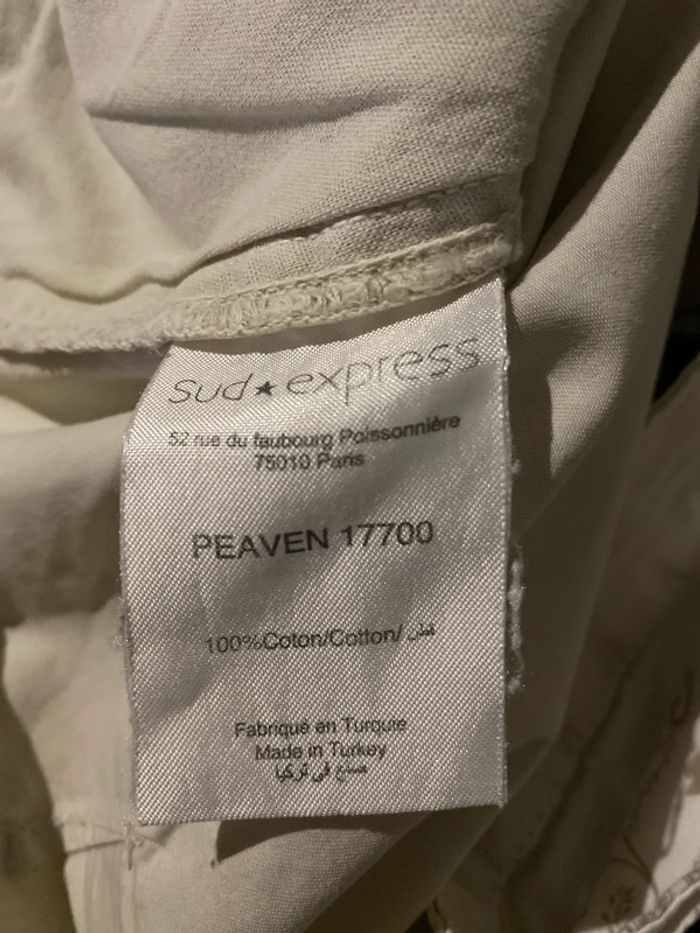 Pantalon Avec Ceinture À Nouer Taille 36 - photo numéro 9
