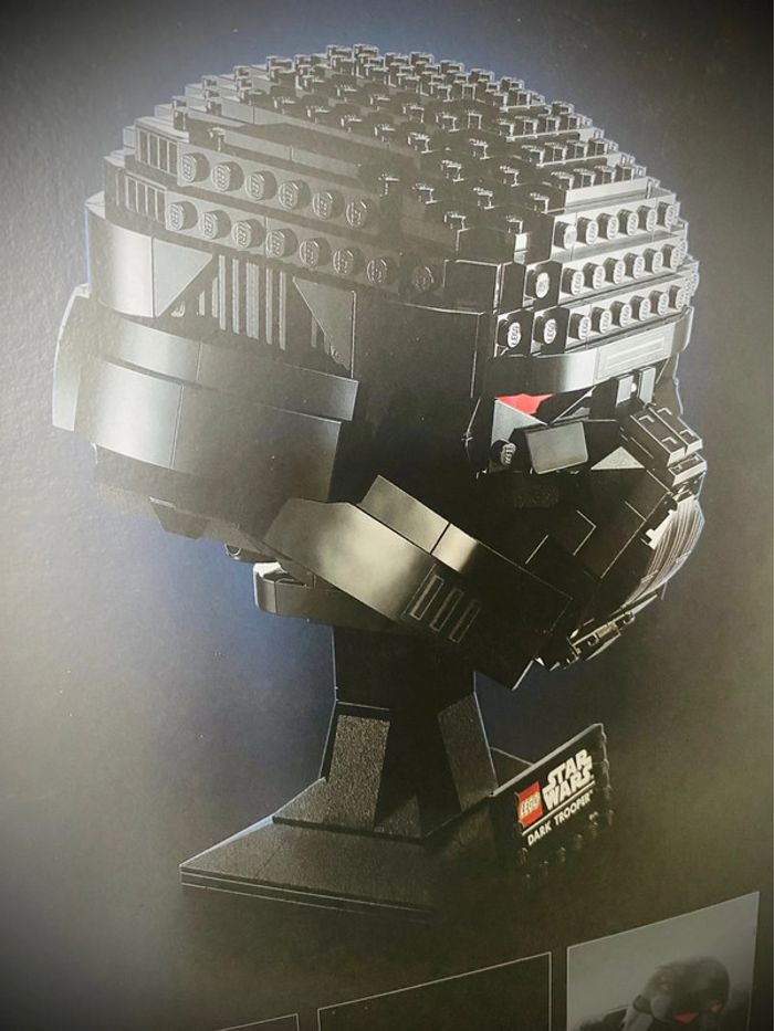 LEGO Star Wars 75343 - Casque du Dark Trooper - Neuf et Scellé - photo numéro 4