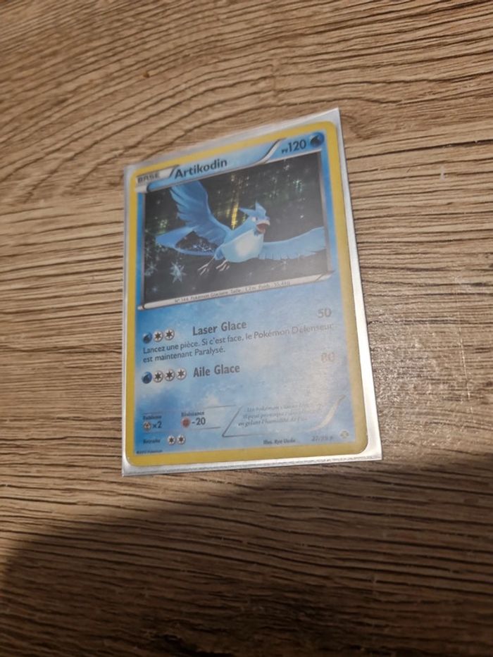 Carte pokémon artikodin HOLO 27/99 fr année 2012 - photo numéro 6