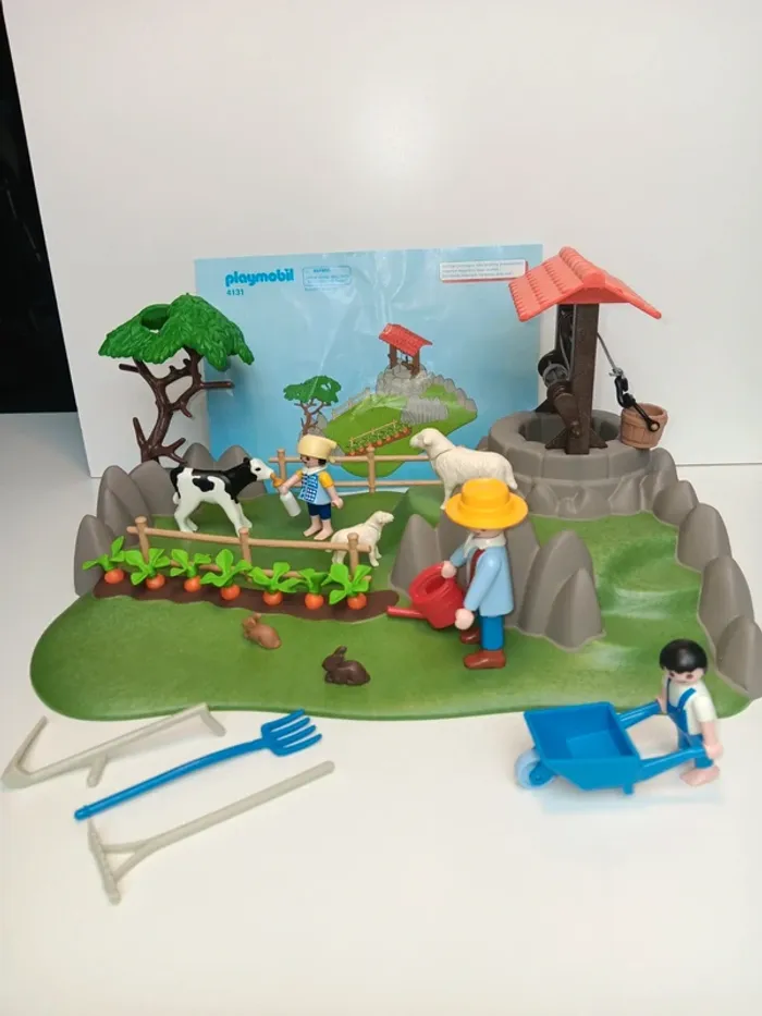 Lot figurines playmobil country berger 4131 - photo numéro 2