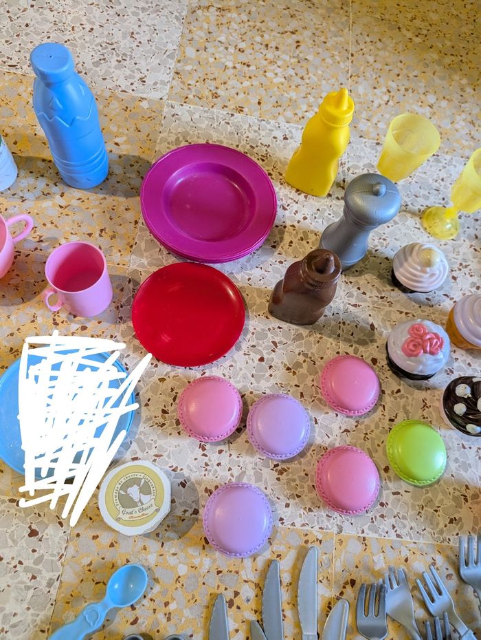 Lot de dinettes en plastique - photo numéro 4