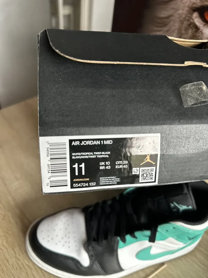 Basket Nike air Jordan 1 mid - photo numéro 8
