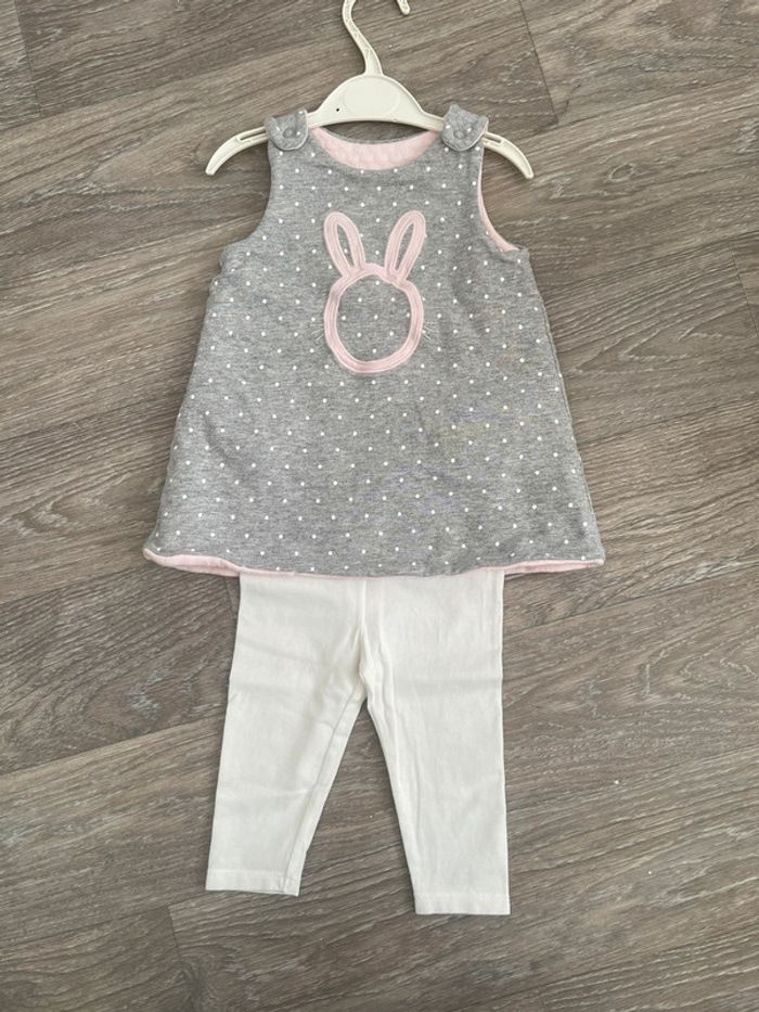 Ensemble robe + legging 6 mois