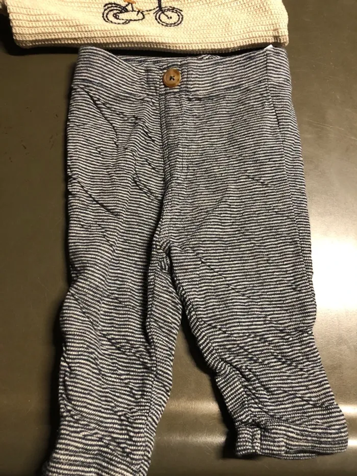 Ensemble pull et pantalon kiabi 3 mois - photo numéro 5