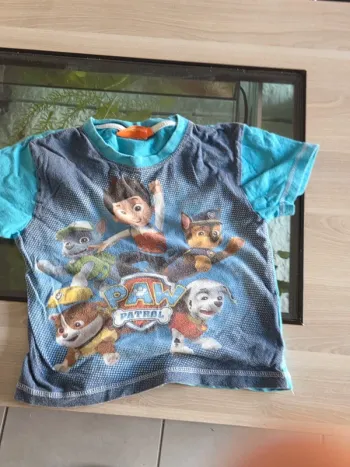 Tee shirt Pat Patrouille taille 6ans