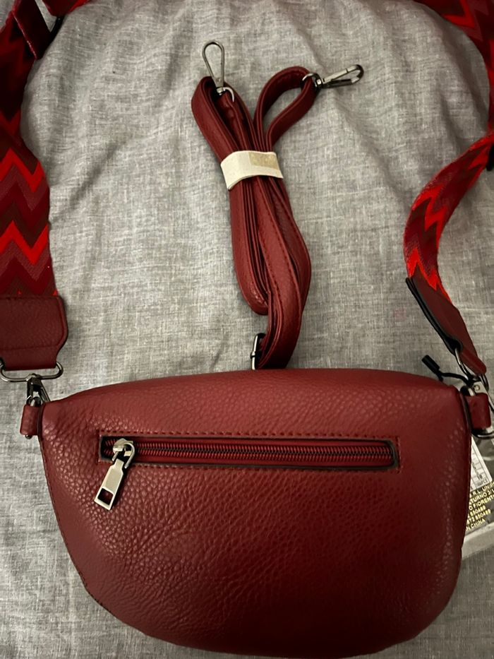 Sac banane bordeaux - photo numéro 3