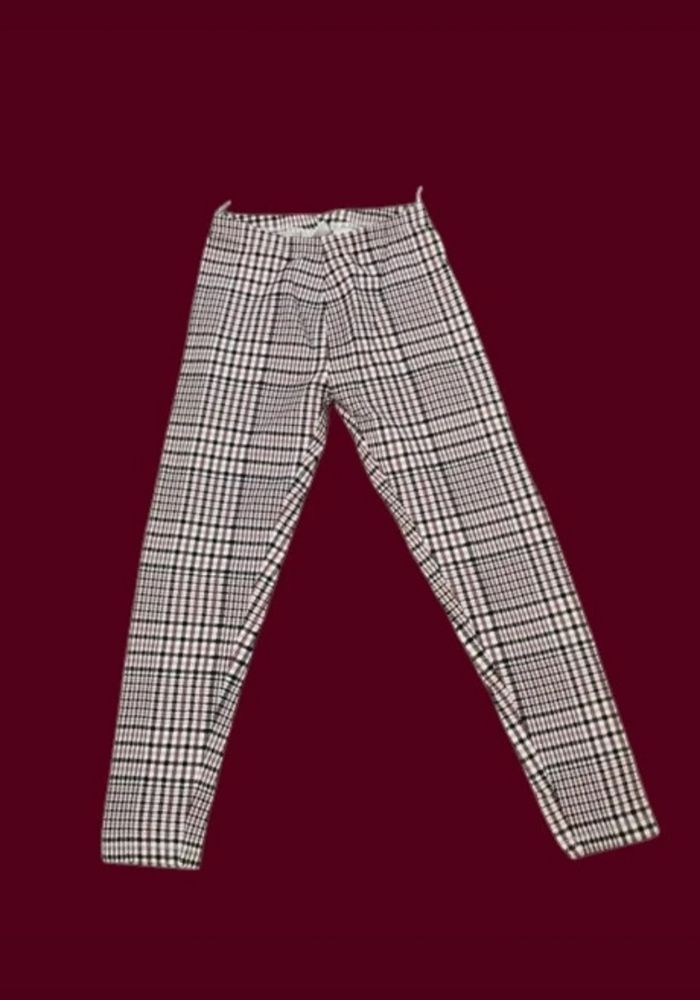 Legging chaud gris clair chiné molletonné C&A taille 10 ans 2/2