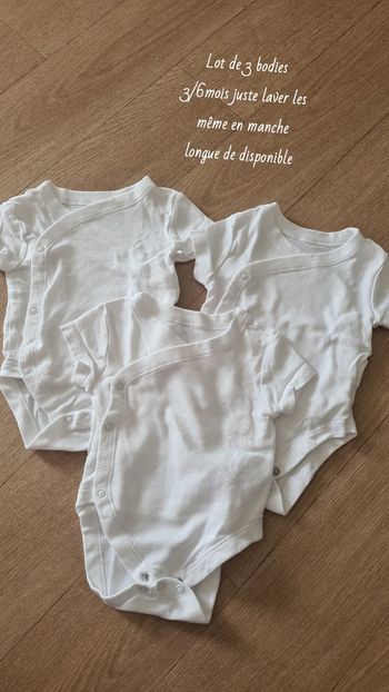 Lot de 3 bodie MC