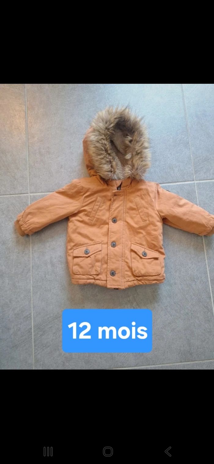 Manteau bebe hiver