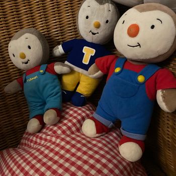 Lot peluches tchoupi