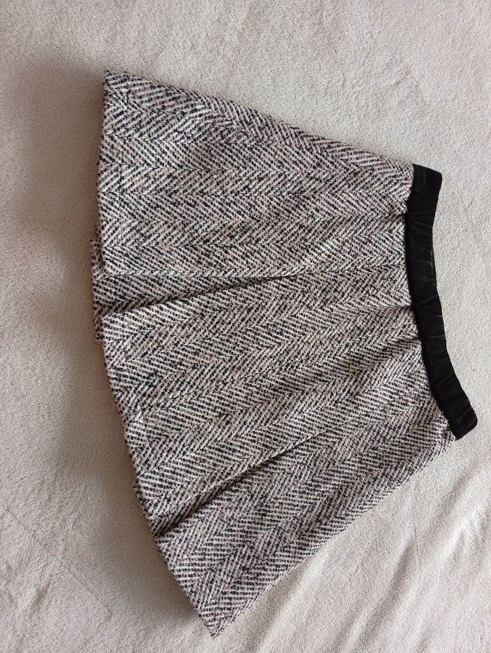 Jupe plissée en tweed. Motf 36 - photo numéro 7