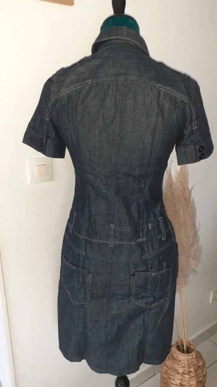 Jolie robe en jean esprit vintage - photo numéro 11