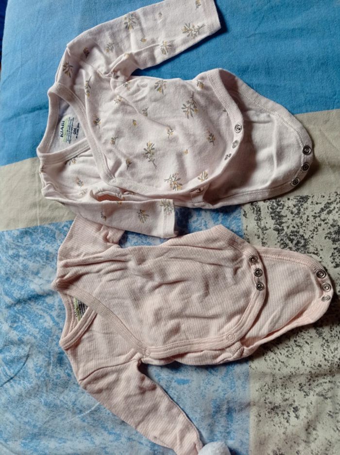 Lot de 4 bodys naissance