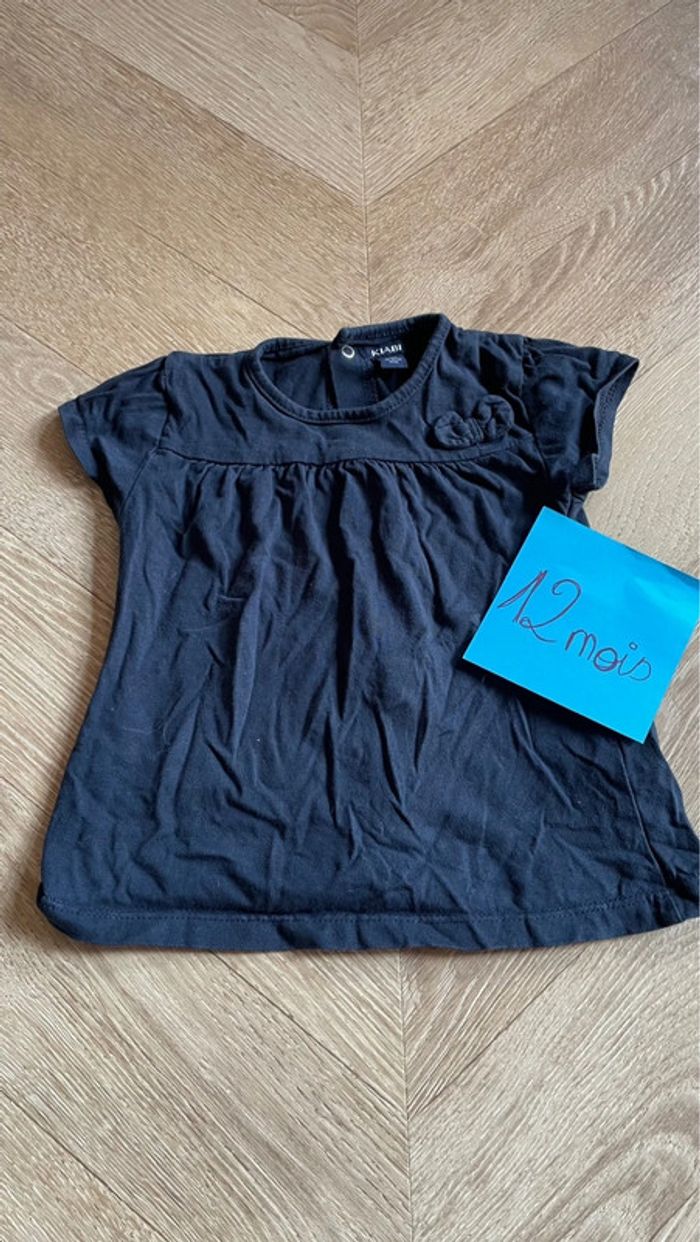 Lot 3 t-shirt taille 12 mois - photo numéro 4