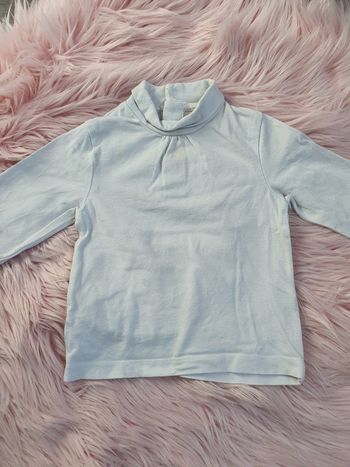 Pull col roulé
