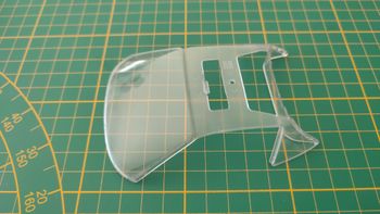 Pare-brise avant pièce détachée miniature Burago Bburago Ferrari F40 1/18 1/18e 1/18ème #D88